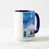 Winter Puppy Pals Tasse (VorderseiteRechts)