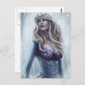 Winter Queen Postcard Postkarte (Vorne/Hinten)