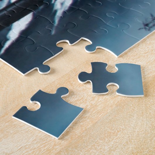 Winter Queen White Dragon Fantasy Puzzle (Seite)