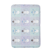 Winter Quilt Bath Mat Badematte (Vorderseite Vertikal)