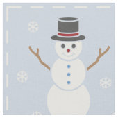 Winter Quilt Fabric Stoff (Nahaufnahme)