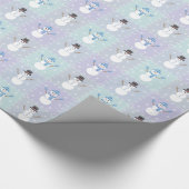 Winter-Quilt-Geschenkpapier Geschenkpapier (Ecke)