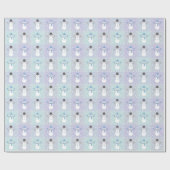 Winter-Quilt-Geschenkpapier Geschenkpapier (Flach)