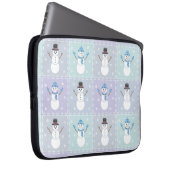 Winter Quilt Laptop-Sieb Laptopschutzhülle (Vorne Rechts)