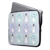 Winter Quilt Laptop-Sieb Laptopschutzhülle (Vorderseite Links)