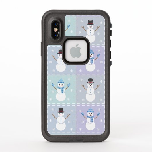 Winter Quilt Lifeproof Case (Rückseite)