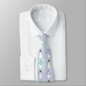 Winter Quilt Men's Neck Tie Krawatte (Gebunden)