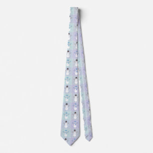 Winter Quilt Men's Neck Tie Krawatte