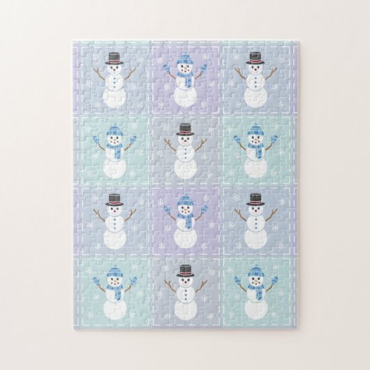 Winter Quilt Puzzle (Vertikal)