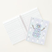 Winter Quilt Spiral Notebook Notizblock (Innenseite)