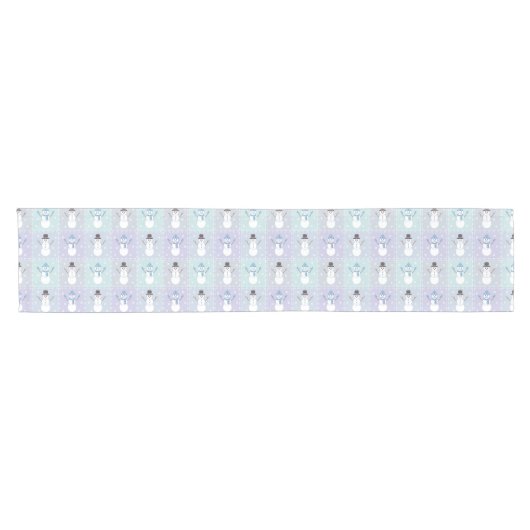 Winter Quilt Table Runner Kurzer Tischläufer (Horizontal)