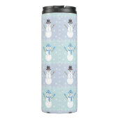 Winter Quilt Thermal Tumbler Thermosbecher (Rückseite)