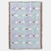 Winter Quilt Throw Blanket Decke (Vorderseite Vertikal)