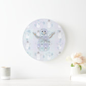 Winter Quilt Uhr (Zuhause)