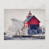 Winter Rage Postkarte (Vorderseite)