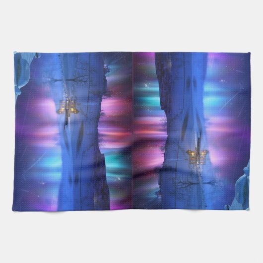 Winter Rainbow Handtuch (Horizontal)