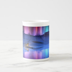 Winter-Rainbow-Tasse Porzellantasse