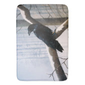 Winter Raven Badematte (Vorderseite Vertikal)
