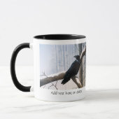 Winter Raven Forest Tasse (Links)