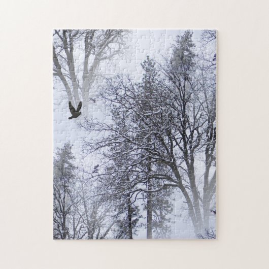 Winter Raven... Puzzle (Vertikal)