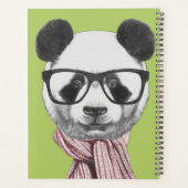 Winter Ready Panda Bär Planer (Rückseite)