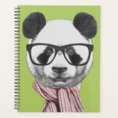 Winter Ready Panda Bär Planer (Vorderseite)