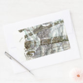 Winter Rechteckiger Aufkleber (Umschlag)