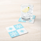 Winter  rechteckiger pappuntersetzer (Vor Ort)