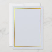 Winter Red Berries Weihnachts-Hochzeit Einladung (Rückseite)