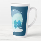 Winter Red Fox Milchtasse (Rechts)