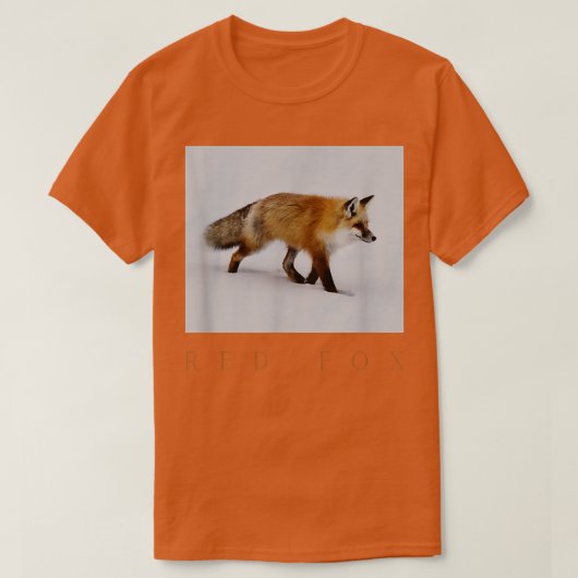 Winter Red Fox T-Shirt (Design vorne)