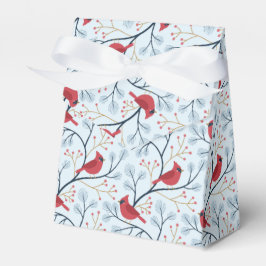 Winter Red Kardinal Bird Geschenkschachtel