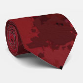 Winter Red Wedding Krawatte (Gerollt)