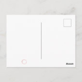 Winter Red Wreath Weihnachtsfeiertag Neujahr Urlau Postkarte (Rückseite)