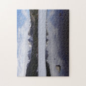 Winter Reflection Sprague Lake Rocky Mtn Natal Par Puzzle (Vertikal)