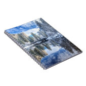 Winter-Reflexion bei Yosemite Notizblock (Rechte Seite)