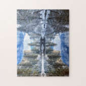 Winter-Reflexion bei Yosemite Puzzle (Vertikal)