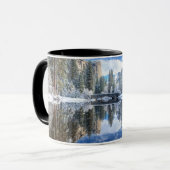 Winter-Reflexion bei Yosemite Tasse (Vorderseite Links)