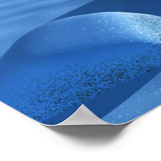 Winter-Regenbogen Poster (Ecke)