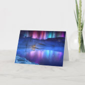 Winter-Regenbogenkarte Karte (Vorderseite)