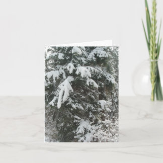 Winter-Reise Feiertagskarte