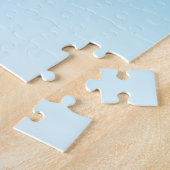 Winter-Rentier-Silhouette Puzzle (Seite)