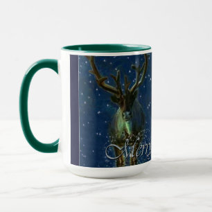 Winter Rentier, Snow & Frohe Weihnachtsgestaltung Tasse