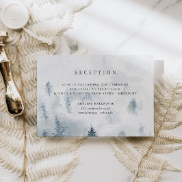 Winter Reverie Empfang Card Begleitkarte