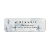 Winter Reverie Rücksendeadresse (Vorne)