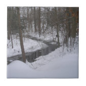 "Winter Ribbon" Fliese (Vorderseite)