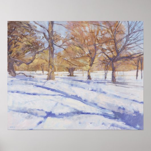 Winter Richmond Park Poster (Vorne)