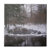'Winter River' Fliese (Vorderseite)