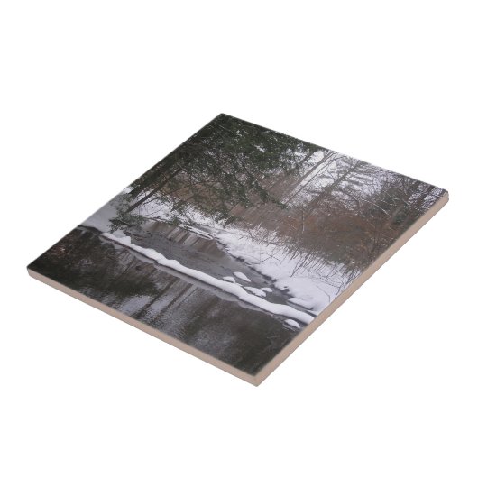 'Winter River' Fliese (Seite)