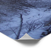 Winter River Poster (Ecke)